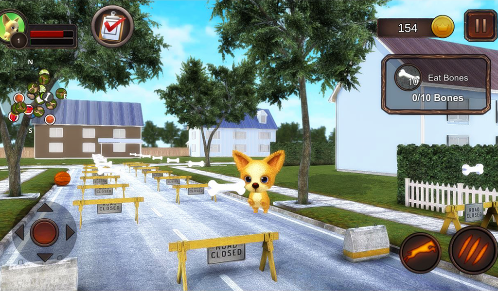 Chihuahua Dog Simulator - Gameplay image of android game