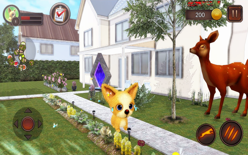 Chihuahua Dog Simulator - Gameplay image of android game