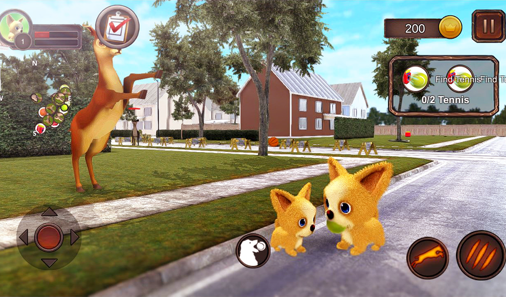 Chihuahua Dog Simulator - Gameplay image of android game