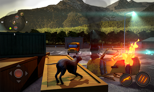 Great Dane Dog Simulator - Gameplay image of android game