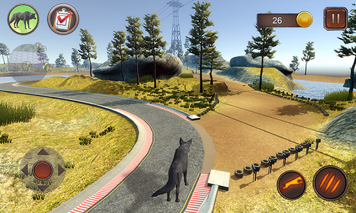 German Shepherd Dog Simulator - Gameplay image of android game