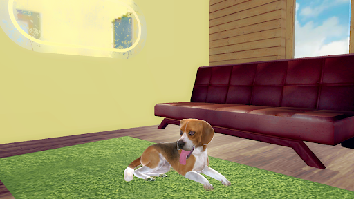 Beagle Dog Simulator 3D - Gameplay image of android game