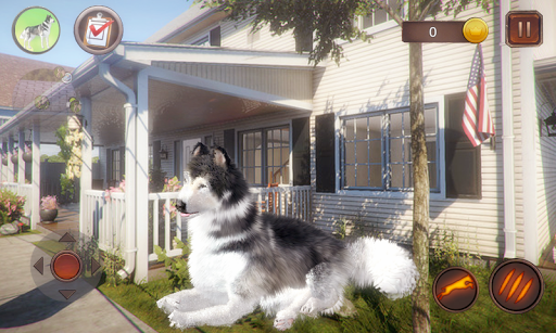 Husky Simulator - عکس بازی موبایلی اندروید