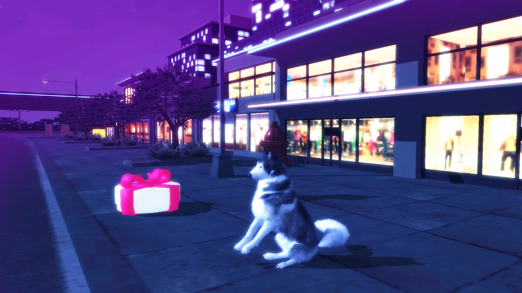 Husky Simulator - Gameplay image of android game