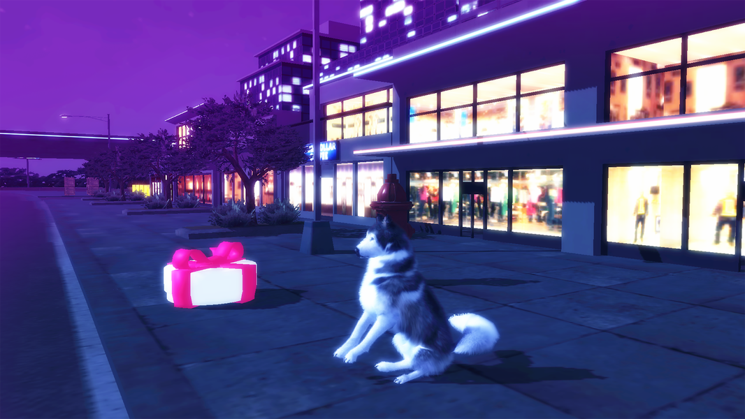 Husky Simulator - Gameplay image of android game
