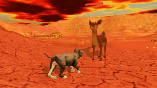 Pitbull Dog Simulator - Gameplay image of android game