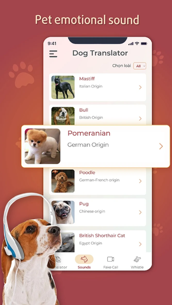 Dog Translator Prank Simulator - Image screenshot of android app