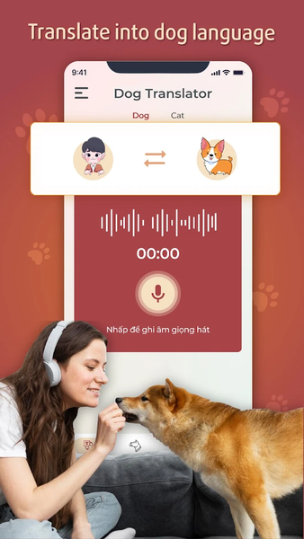 Dog Translator Prank Simulator - عکس برنامه موبایلی اندروید