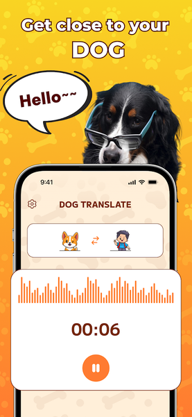 Dog Translator - Funny Prank - عکس برنامه موبایلی اندروید