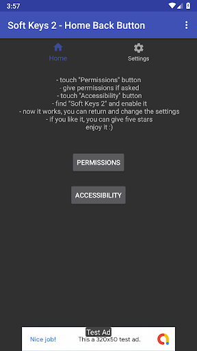 Soft Keys 2 - Home Back Button - Image screenshot of android app