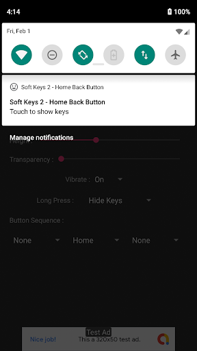Soft Keys ۲ - Home Back Button - عکس برنامه موبایلی اندروید