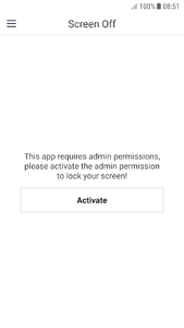 Screen Off And Lock Screen - عکس برنامه موبایلی اندروید