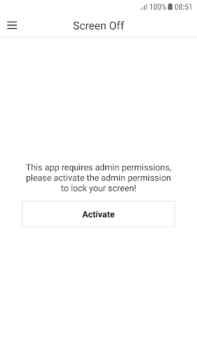 Screen Off And Lock Screen - Image screenshot of android app