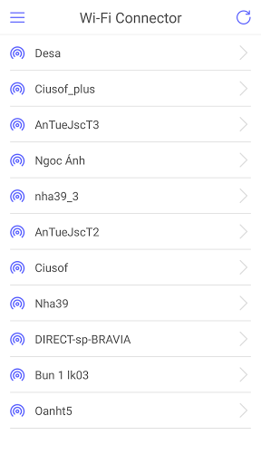 Wifi Connector (Wifi Networks Scanner & Connector) - Image screenshot of android app