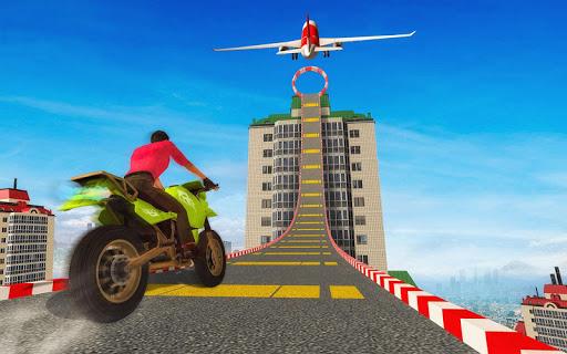 Sky bike stunt ۳d | Bike Race – Free Bike Games - عکس بازی موبایلی اندروید