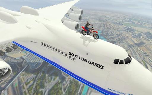 Sky bike stunt ۳d | Bike Race – Free Bike Games - عکس بازی موبایلی اندروید