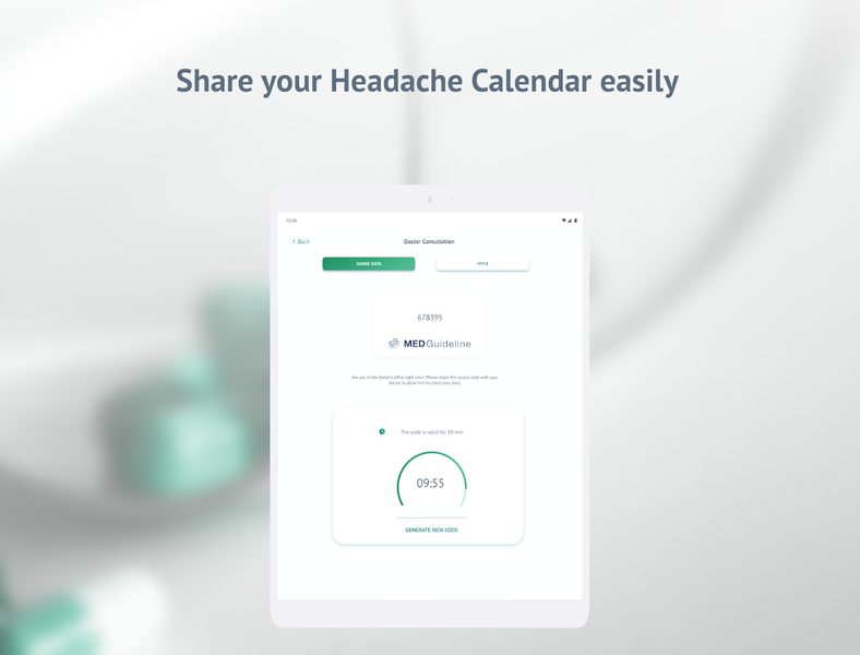 Headache Calendar - عکس برنامه موبایلی اندروید