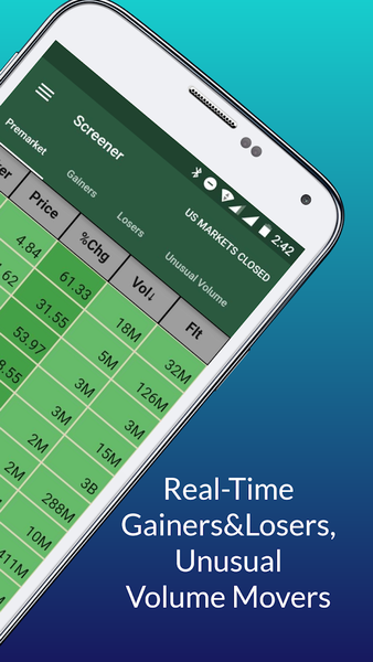 Realtime Stock Screener - عکس برنامه موبایلی اندروید