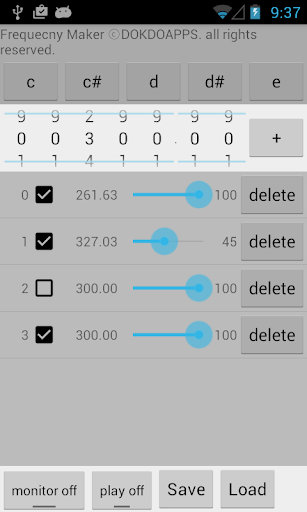 Frequency Maker - عکس برنامه موبایلی اندروید