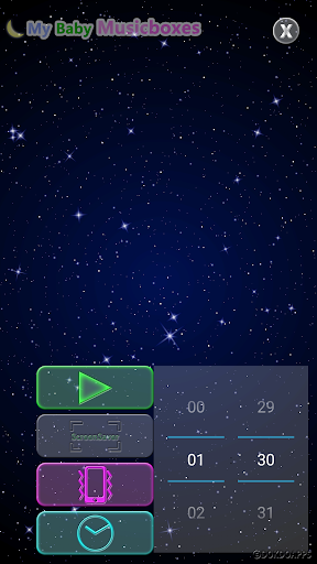 My baby Music Boxes (Lullaby) - Image screenshot of android app