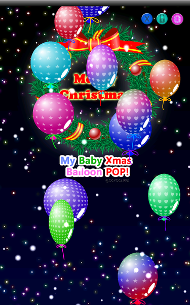 My baby Xmas (Balloon pop!) - عکس برنامه موبایلی اندروید