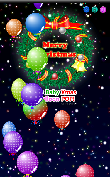 My baby Xmas (Balloon pop!) - عکس برنامه موبایلی اندروید