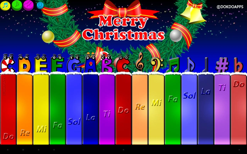 My baby Xmas Piano - عکس برنامه موبایلی اندروید