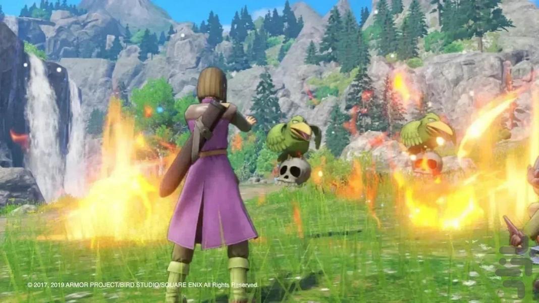 دراگون کوئست 11 (غیر رسمی) - Gameplay image of android game