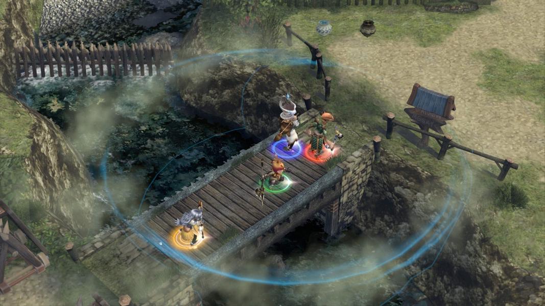 فاینال فانتزی تواریخ کریستالغیررسمی - Gameplay image of android game