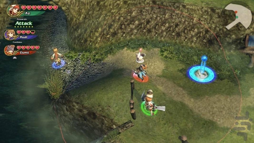 فاینال فانتزی تواریخ کریستالغیررسمی - Gameplay image of android game