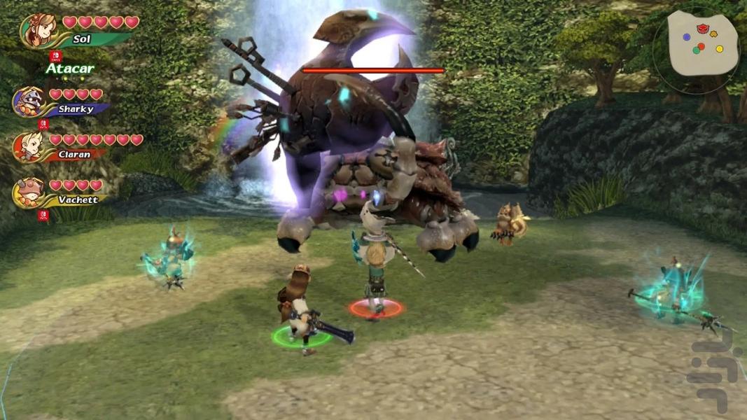 فاینال فانتزی تواریخ کریستالغیررسمی - Gameplay image of android game