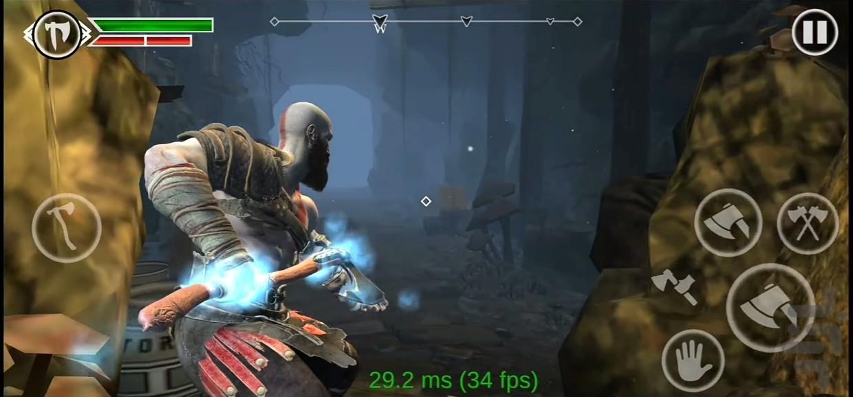 خدای جنگ ۴ - عکس بازی موبایلی اندروید