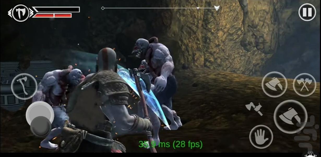 خدای جنگ ۴ - عکس بازی موبایلی اندروید