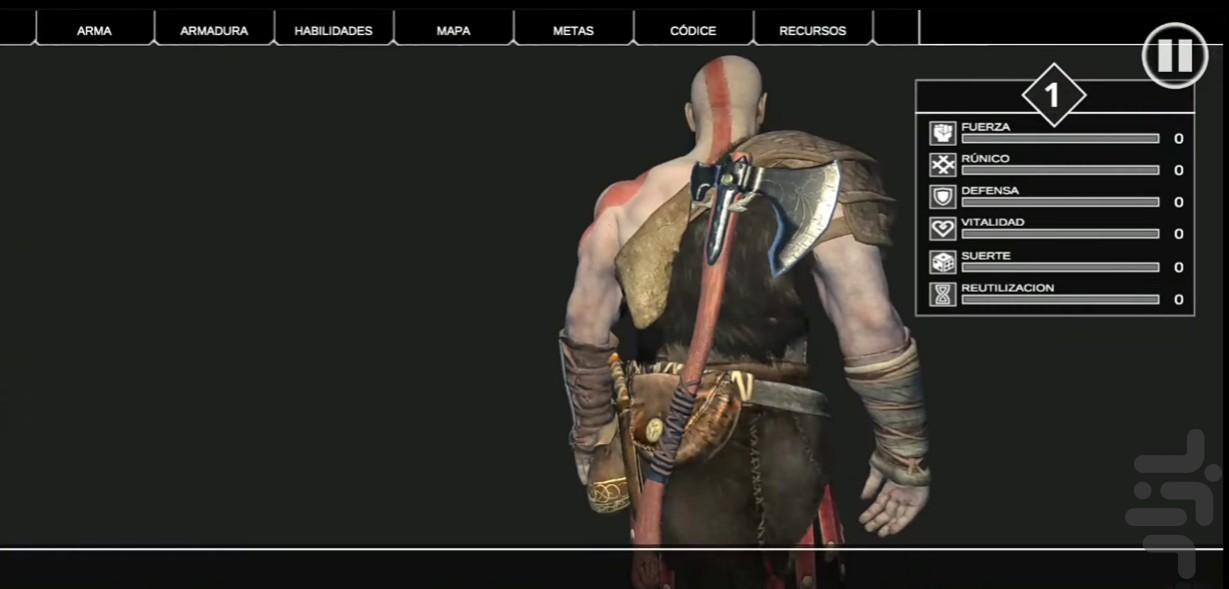 خدای جنگ ۴ - عکس بازی موبایلی اندروید