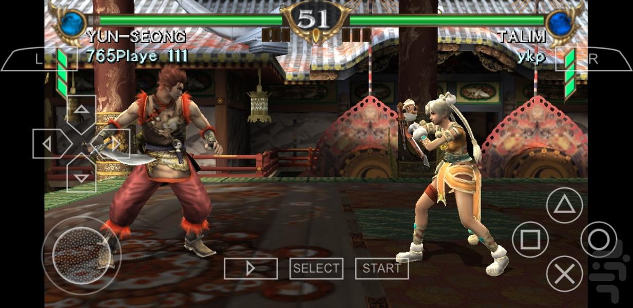 خدای جنگ در تیکن (سول کالیبر) - عکس بازی موبایلی اندروید