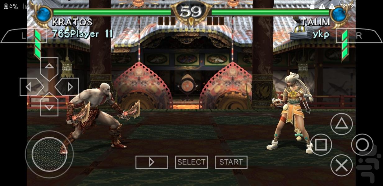 خدای جنگ در تیکن (سول کالیبر) - عکس بازی موبایلی اندروید