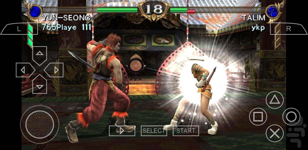 خدای جنگ در تیکن (سول کالیبر) - عکس بازی موبایلی اندروید