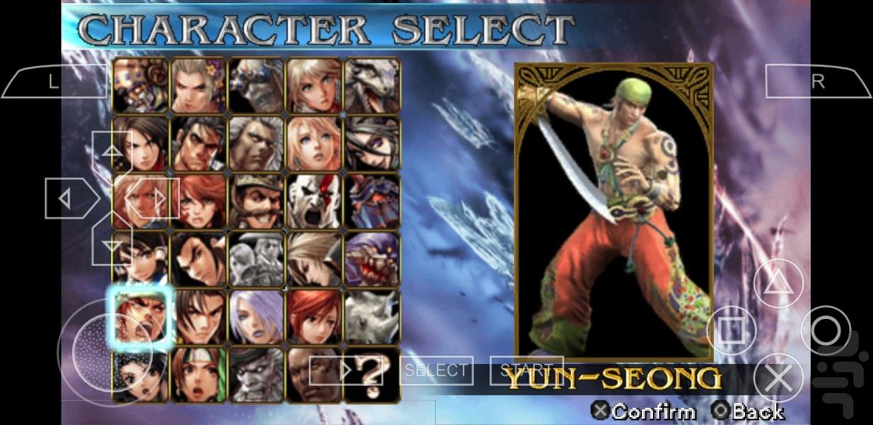 خدای جنگ در تیکن (سول کالیبر) - عکس بازی موبایلی اندروید