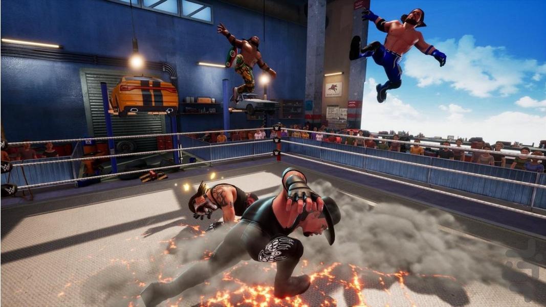 WWE ۲K بتلگراندز (غیر رسمی) - عکس بازی موبایلی اندروید