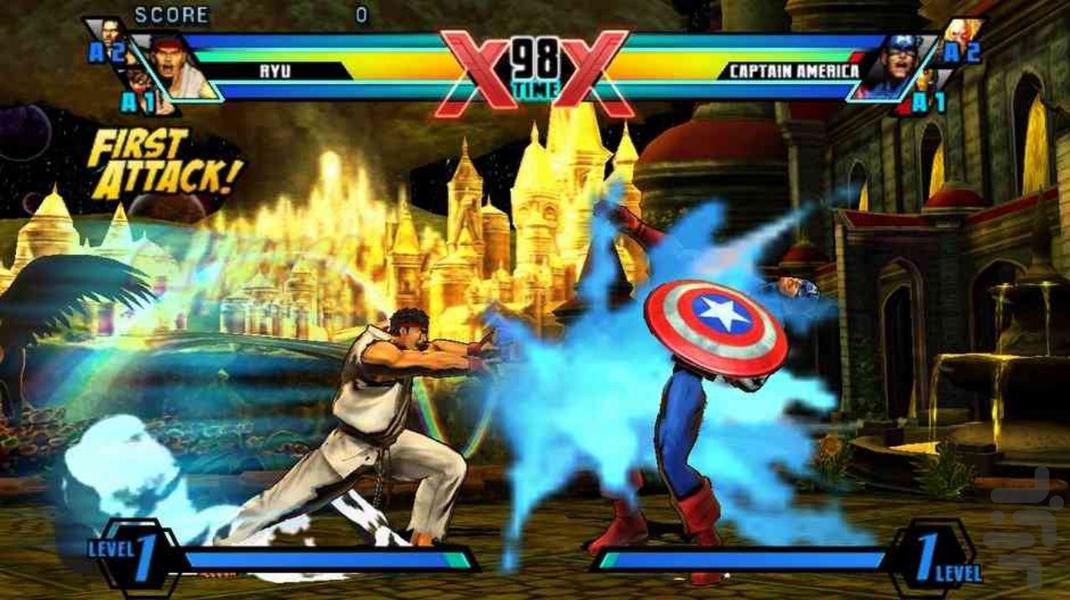مارول نهایی VS کپکام 3 (غیر رسمی) - Gameplay image of android game