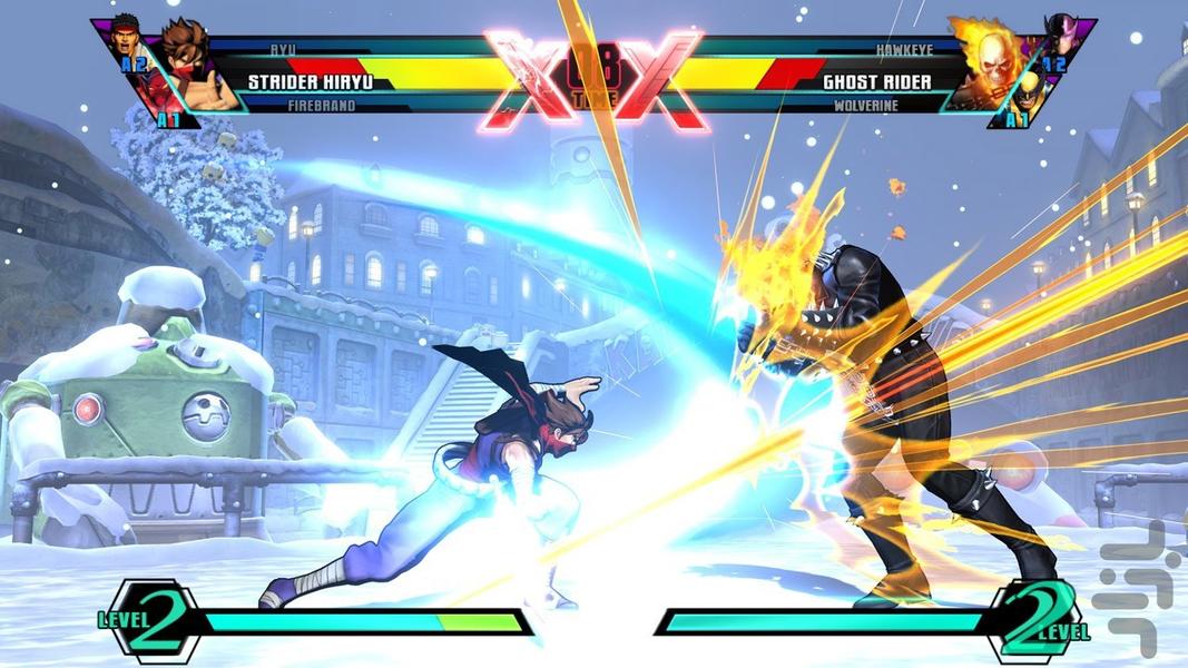 مارول نهایی VS کپکام 3 (غیر رسمی) - Gameplay image of android game