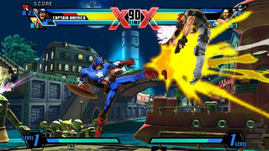 مارول نهایی VS کپکام 3 (غیر رسمی) - Gameplay image of android game