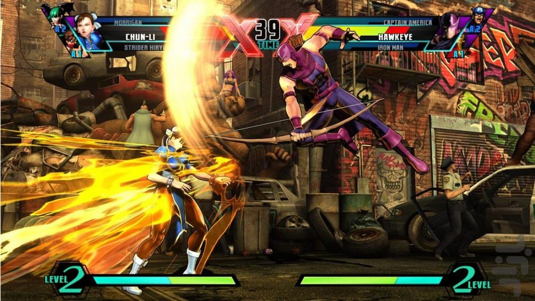 مارول نهایی VS کپکام 3 (غیر رسمی) - Gameplay image of android game