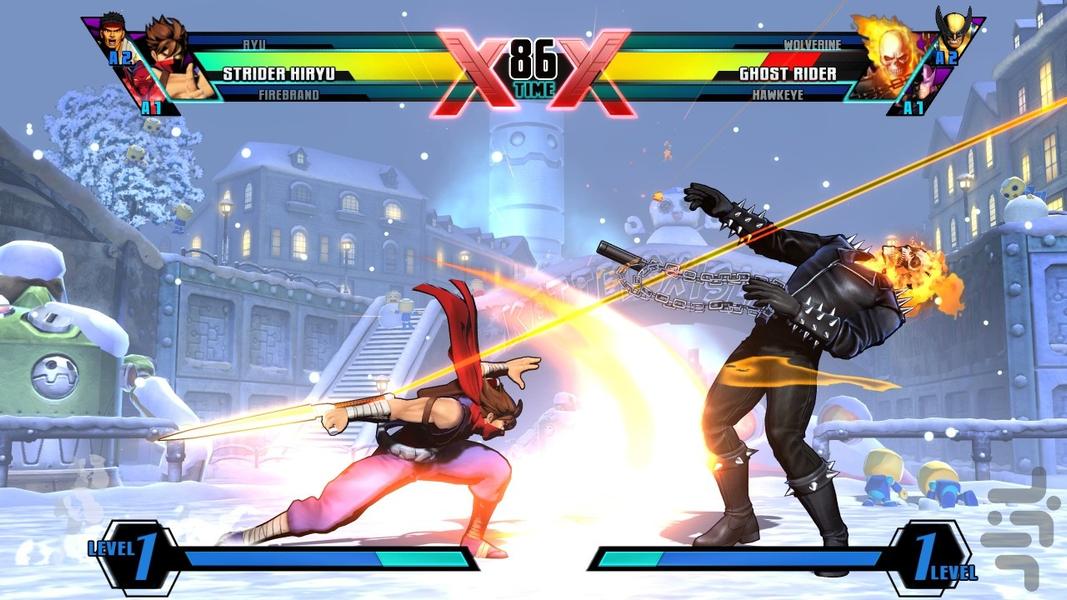 مارول نهایی VS کپکام 3 (غیر رسمی) - Gameplay image of android game