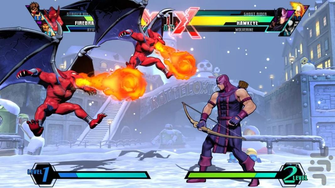 مارول نهایی VS کپکام 3 (غیر رسمی) - Gameplay image of android game