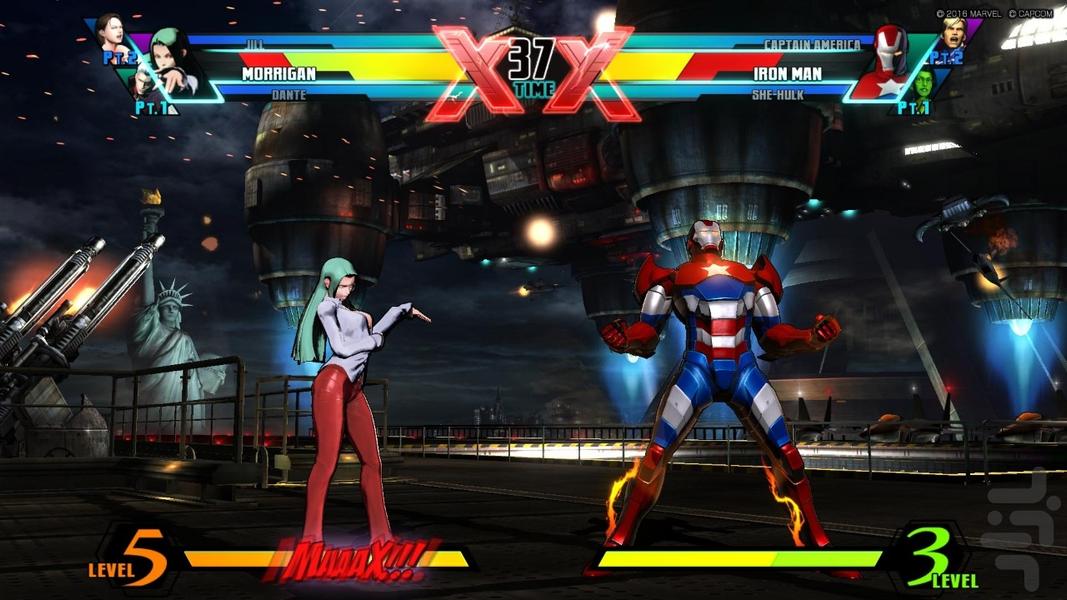 مارول نهایی VS کپکام 3 (غیر رسمی) - Gameplay image of android game