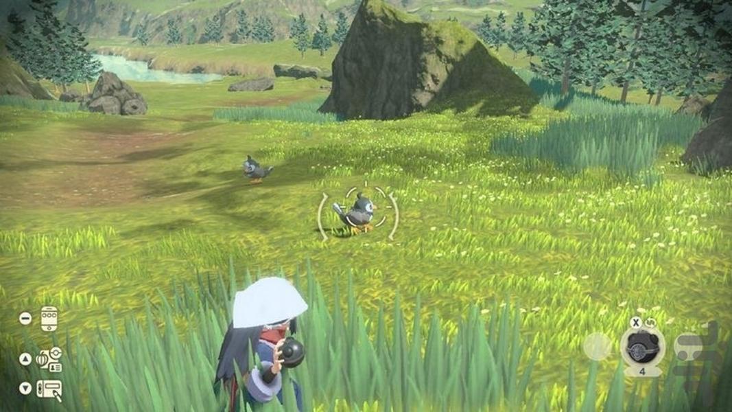 افسانه های پوکمون (آرکئوس) غیر رسمی - Gameplay image of android game