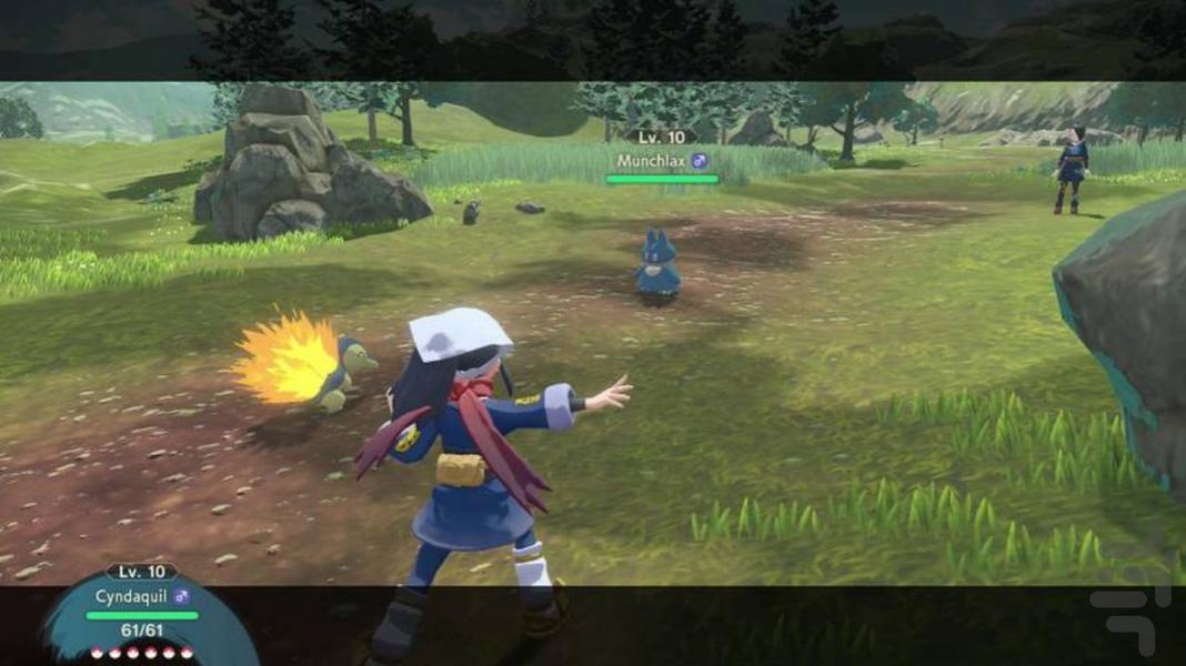 افسانه های پوکمون (آرکئوس) غیر رسمی - Gameplay image of android game