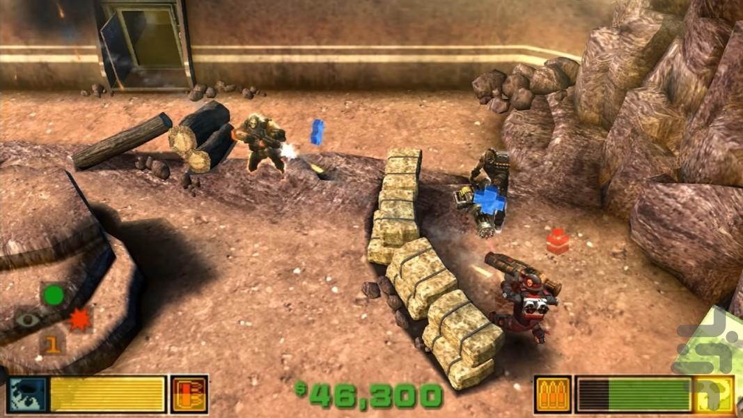 ارتش دو (روز چهلم) غیر رسمی - Gameplay image of android game