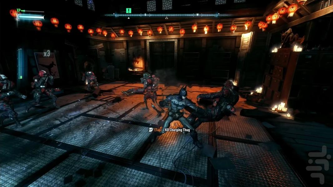 بتمن (شوالیه آرکهام) غیر رسمی - Gameplay image of android game